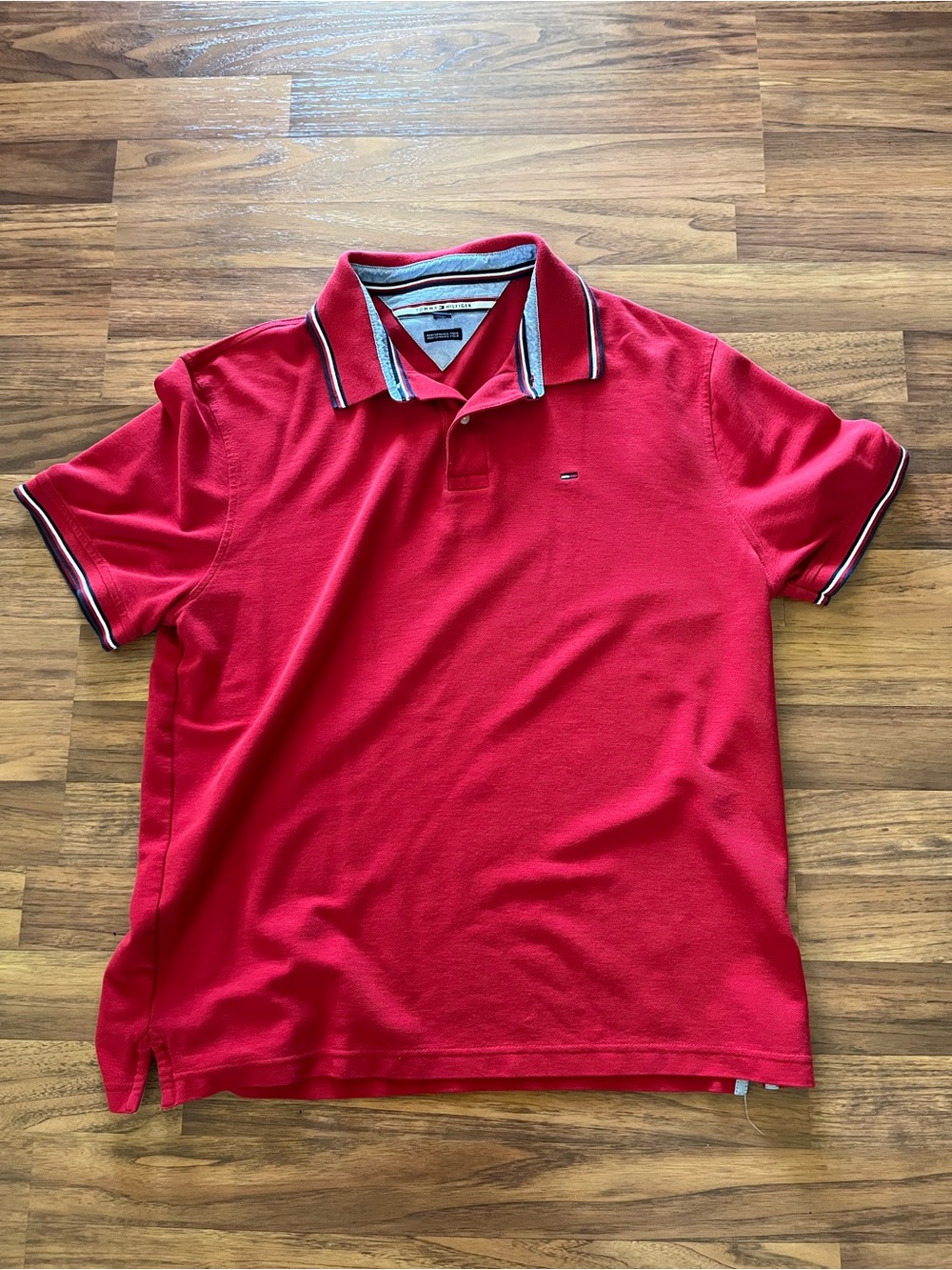 Tommy Hilfiger Men’s XL Red Polo Shirt